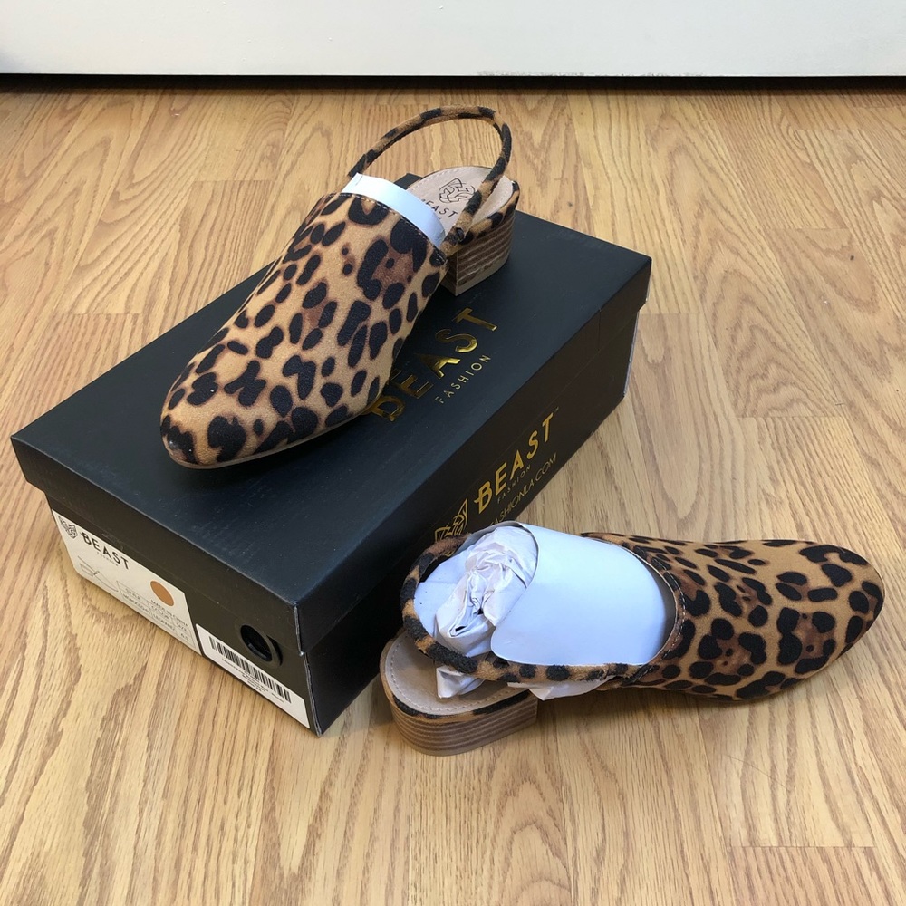 Beast Fashion sling-back, mule